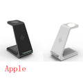 3-in-1 Wireless Charging Dock – Fast Charge Station with Phone Holder Stand