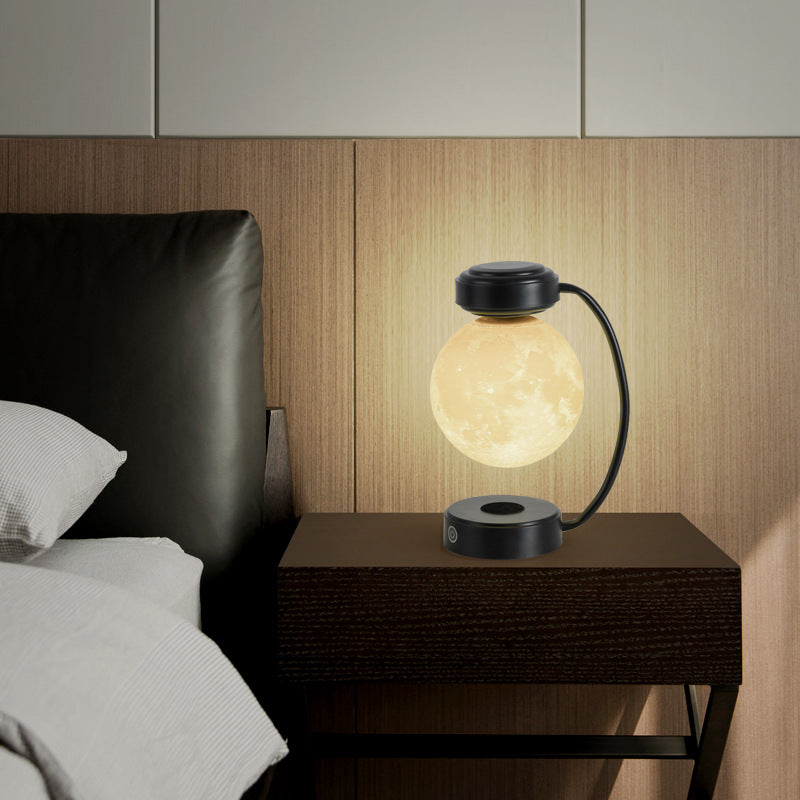 3D Levitating Moon Lamp – Wireless Magnetic Floating Light