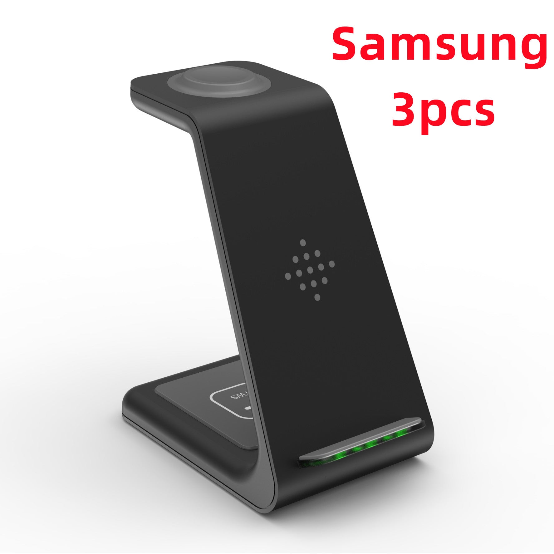 3-in-1 Wireless Charging Dock – Fast Charge Station with Phone Holder Stand