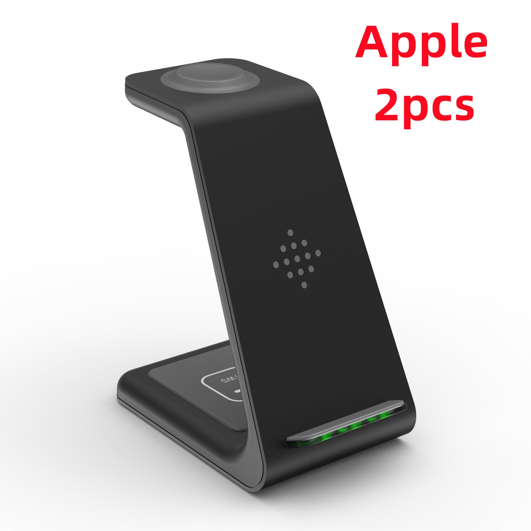 3-in-1 Wireless Charging Dock – Fast Charge Station with Phone Holder Stand
