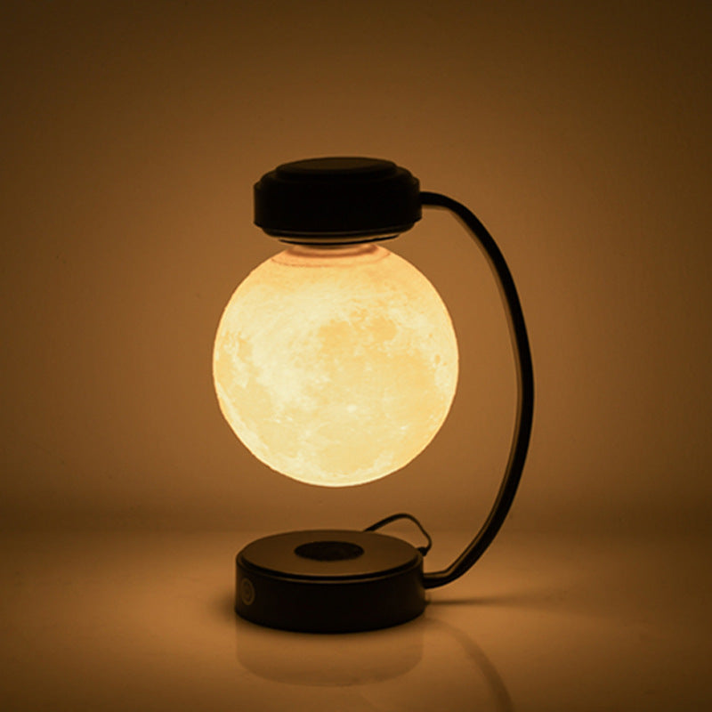 3D Levitating Moon Lamp – Wireless Magnetic Floating Light
