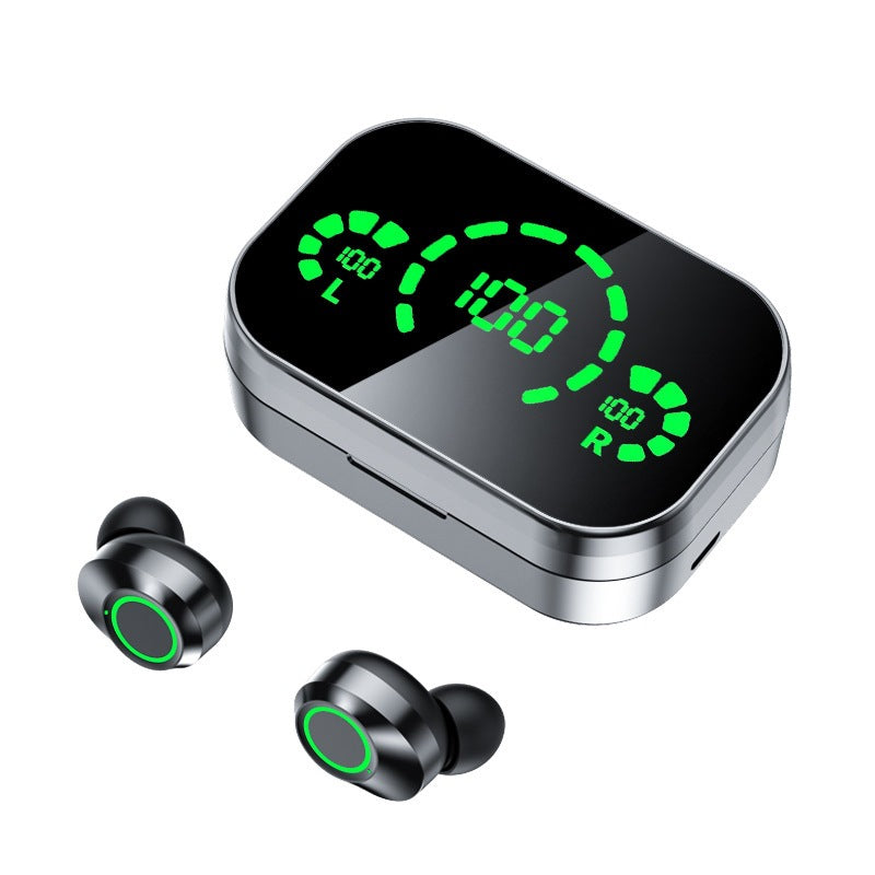 YD03 Bluetooth Earbuds – Smart LED Screen with Breathing Light
