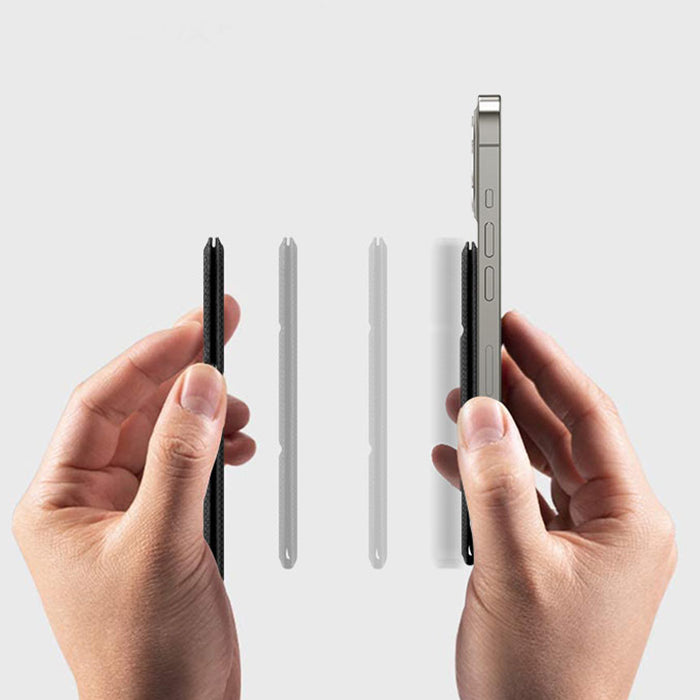 Luxury Magnetic Card Holder – Slim Wallet Attachment for Mobile