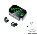 YD03 Bluetooth Earbuds – Smart LED Screen with Breathing Light