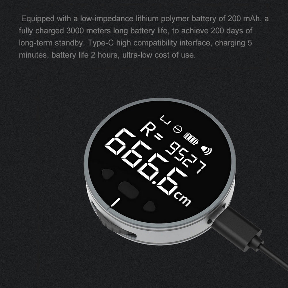 Electronic LCD Tape Measure – Precision Distance Meter